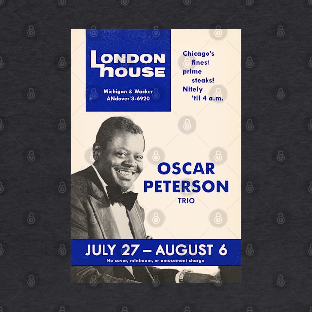 Oscar Peterson Trio - London House Sessions - Chicago, IL - 1961 by info@secondtakejazzart.com